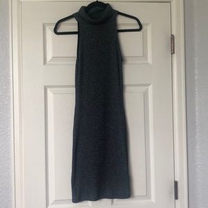 Topshop Cowl Neck Sweater Dress